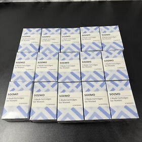 Lot Of 90 Solimo 5-blade Cartridges For Women 6 Total New Sealed
