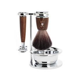 S21h220ssr MÜ Hle Rytmo Steamed Ash 4-piece Black Fiber Safety Razor Closed Comb Shav