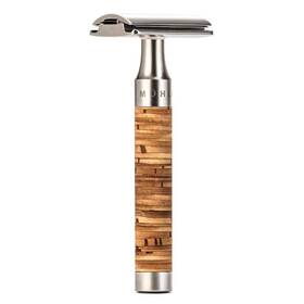 M Hle 028982008087 Rocca Stainless Steel Birch Bark Safety Razor