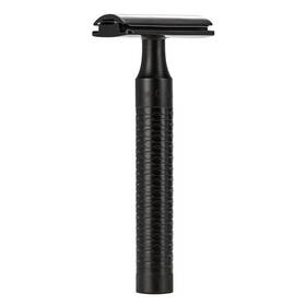 M Hle 028982008100 Rocca Jet Black Stainless Steel Safety Razor
