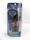 3630 Mach Turbo Gillette Mack 3 G Force Razor Triple Blade Pkg Includes Flashlight 047400120129