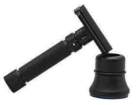 Fx2024b Madhav Metal Flexi Adjustable Safety Razor Black Pearl Close Comb Edition