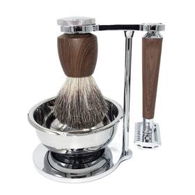 4386c Magyfosia Professional Shaving Set For Men Include Wet Shave Beard Safety Razor 10 Razo