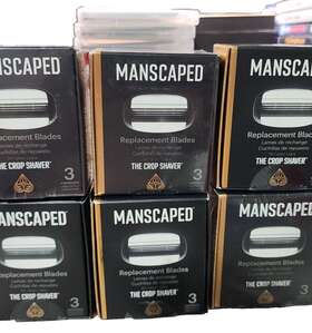 Manscaped 810040570995 The Crop Shaver Replacement Blades Rc3pk 3 Pack Lot Of 6 D3