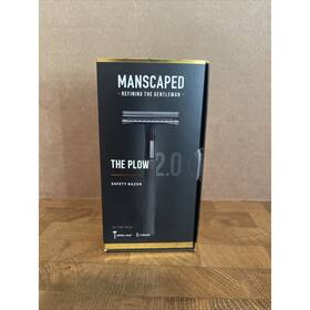 Ms-rz2-01 Manscaped The Plow 2.0 Premium Single Blade Double-edged Safety Face Razor