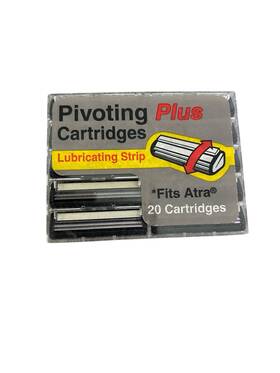 248507 Marquee Atra Plus Pivoting 20 Cartridges Lubricating Strip Brand New