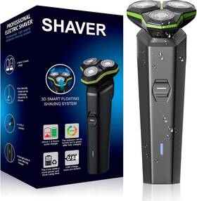 Txd001 Maxwisdom Electric Razor For Men - Shavers With Magnetic Detachable Head