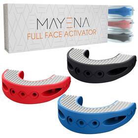 Mayena Sports 198168506240 Jaw Exerciser For Men And Women 3-level Full Face Trainer - 3 Set Multicolor