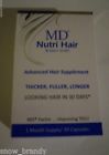 Md Nutri Hair New Advanced Supplement 1 Months Supply 30 Capsules 891019002358
