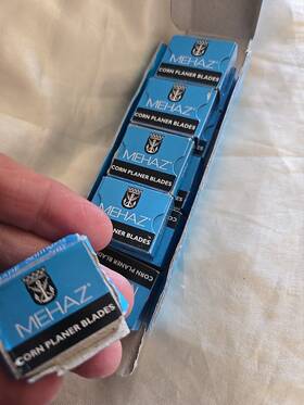 Mehaz 722195206400 Solingen Germany Corn Planer Blades 100