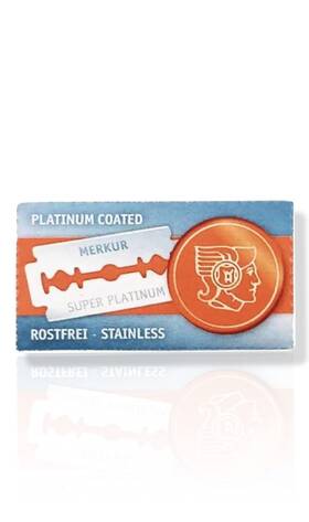 Mk-911 Merkur 045284032022 Razor Double Edge Blades 10 Count Pack Of 1