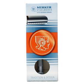 Merkur 260734880019 Long Handle Safety Razor Silver 1 Count