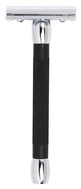 Merkur 615843277566 Double Edge Blade Razor Black
