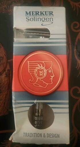 Merkur 670535670131 Solingen Taos Safety Razor Double Edge Chrome New In Box