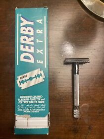 Bcc-010739 Merkur Long Handled Safety Razor Used With 90 Derby Razors