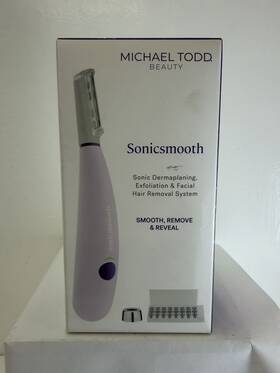 Fn794-3361 Michael Todd Beauty Sonicsmooth Dermaplaning Razor Lavender Cord-free