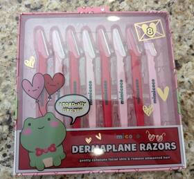 Mimicoco 197960001052 Dermaplane Razor Set Of 8 New