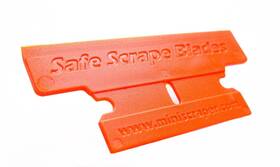 Miniscraper 095394100771 Plastic Razor Blades T Blade 50% Wider 20 Pack