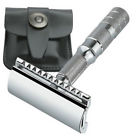 Mk-33000-90 933 000 Merkur Closed Comb Travel De Safety Razor With Leather Case