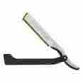 Mk814 Dovo Solingen Shavette Folding Straight Razor With Blade Holder Inserts Black 8