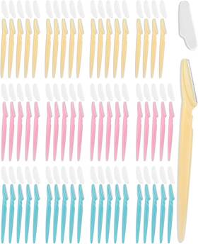Mohern 445009863882 Dermaplane Razor 60 Pcs Face Razors For Women And Men Multipurpose Eyeb