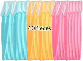 Mohern 445021975907 60pcs Eyebrow Razors Multipurpose Exfoliating Dermaplaning Tool Face Razor New