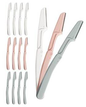 Mohern 748323998696 Eyebrow Razors For Women 15 Pcs Safe Dermaplane Razor Dermaplaning Tool Fa