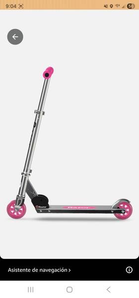 Halo120cyp Monopatin Razor Pink