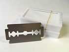 Moose Safety Razor Blades Premium Stainless Steel Double Edge 100 Blade Pack 20x5 643451957211