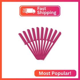 Hn3054 Mudder 10 Pieces Eyebrow Razor For Women Facial Shaver Brow Shaper Trimme