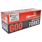 Mwh-fw-600sam Members Mark White Plastic Forks Item Member