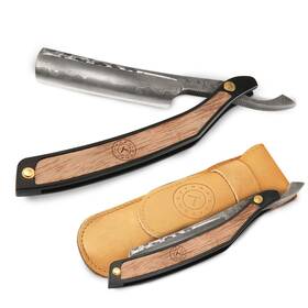 Naked Armor 733115995595 Damascus Straight Razor - Shave Ready Edge Steel W