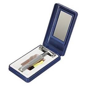 Nickys Gift 521575885392 Men Silver Traditional Safety Double Edge Blade 1 Count Pack Of