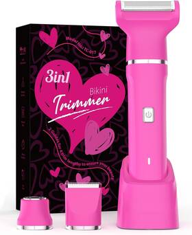 Tc-017 Ningbo Tianchao Electrical Appliance Co. Ltd Electric Razors For Women - Ipx7 Waterproof Pubic Hair Remover Shower And Trav