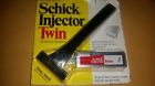 Nip1974 Schick Vintage Disposable Blades Injector Teflon Pack Twin Razor Trial