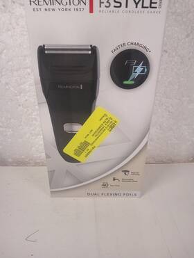 No 074590557930 Remington Est. New York 1937 F3 Style Reliable Cordless Shave Used