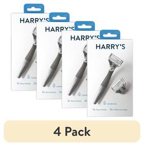 No 460278695009 Shaving Razor For Men With 2 Blade Refill Cartridges Charcoal Gray