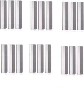 Razor60 Nobrand 60pcs Stainless Steel Razor Blades For Shaving And Eyebrows