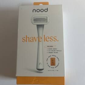 Nood 860011929031 Razor Kit - Handle 2 Blade Refills Shower Holder No Serum
