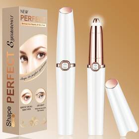 Nuzela 770651528733 Eyebrow Hair Remover Upgraded Removal Trimmer Flawless And Pain-free Fac