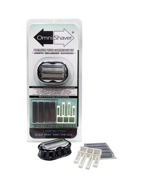 Omnishaver 850007985189 Premium With Cartridge Kit - The Fastest Way To Shave Head Legs Ar