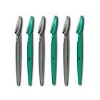 Pack Of 6 Man Made Touch Up Razors For Grooming Eyebrows And Removing Unwanted
