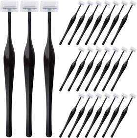 Pa3754t2c2 Pagow 24pcs Eyebrow Razor T-shape Facial Razors For Women And Men