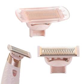 Pai4leisi 721927668431 Flawless Nu Razor Replacement Heads Rose Gold Plated Body With Covers