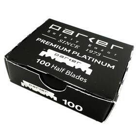 Parker Safety Razor 313028370322 Premium Platinum Single Edge Blades 100 Count For Professional Ba