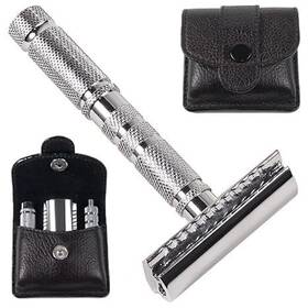 A1rtrav Parker Safety Razor A1r Travel - Compact 4-piece Double Edge
