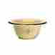 Pb-shavebowl-cr Shaving Bowl Cream Porcelain With Silver Rim