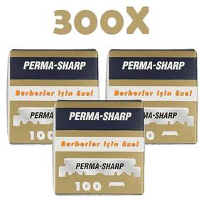 Perma Sharp 445005581551 Perma-sharp Straight Edge Razor Blades - 300x