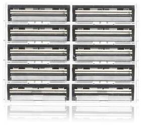 Personna 313050336365 100 Pcs Lot Blade Twin Ii Track 2 Razor Blades Refills For Gillette 10x10 Pack