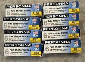Personna 843382104627 Hair Shaper Blades Lot Of 8 Boxes 6 - 48 Total